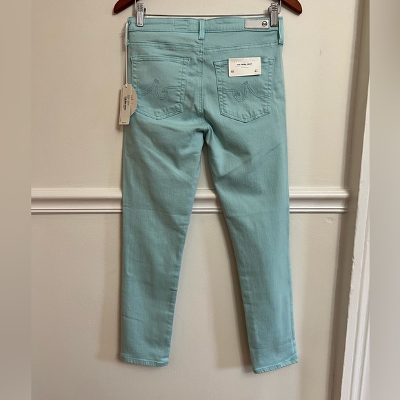 AG Adriano Goldschmied Women's Prima Mid-Rise Cigarette Leg Skinny Fit Crop Pant - Picture 6 of 17